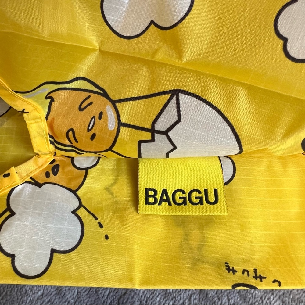NEW BAGGU Bag Sanrio Characters Baby Baggu Gudetama Japan Limited Original - Picture 9 of 12